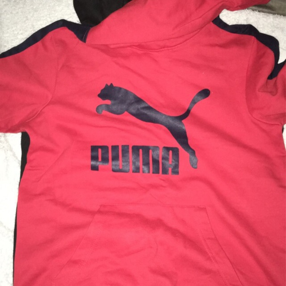 (2) Boys Large Puma HoodiesBoth In Excellent Shape
